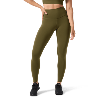 Women's Tactical Green High-Rise Drive Tight 28"