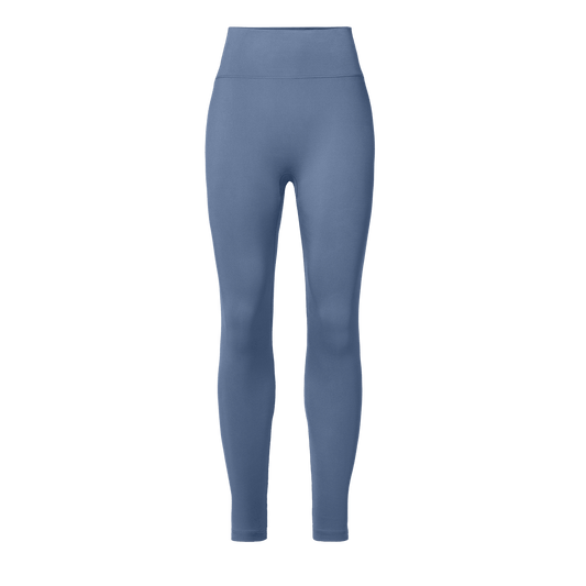 Women's Dusty Blue U High-Rise Matte Tights 25"