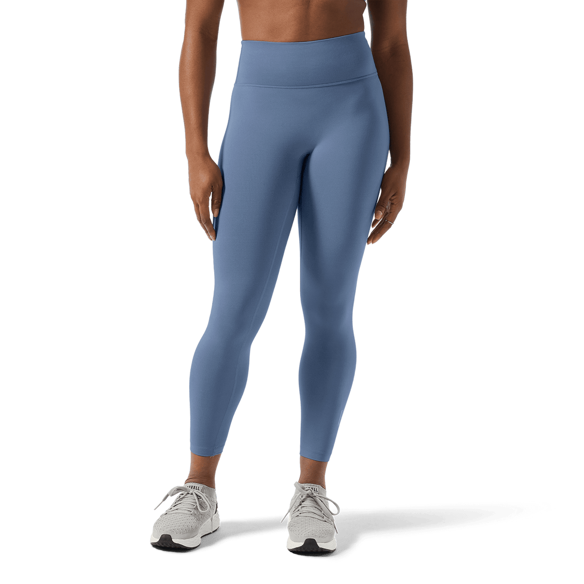 Women's Dusty Blue U High-Rise Matte Tights 25"