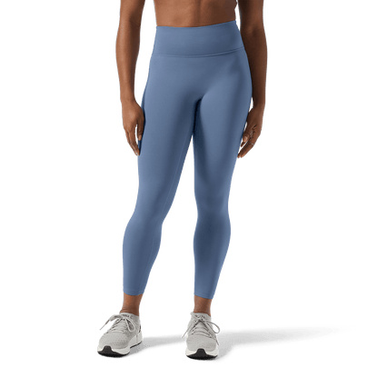 Women's Dusty Blue U High-Rise Matte Tights 25"