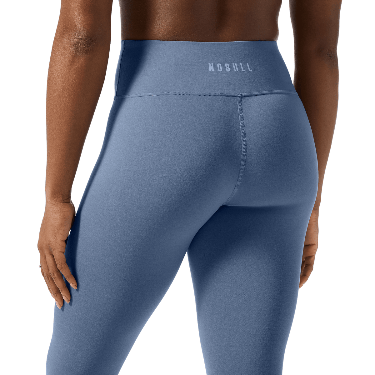 Women's Dusty Blue U High-Rise Matte Tights 25"