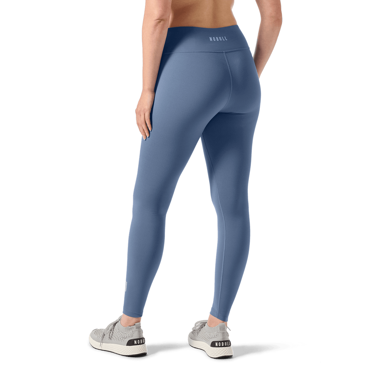 Women's Dusty Blue U High-Rise Matte Tights