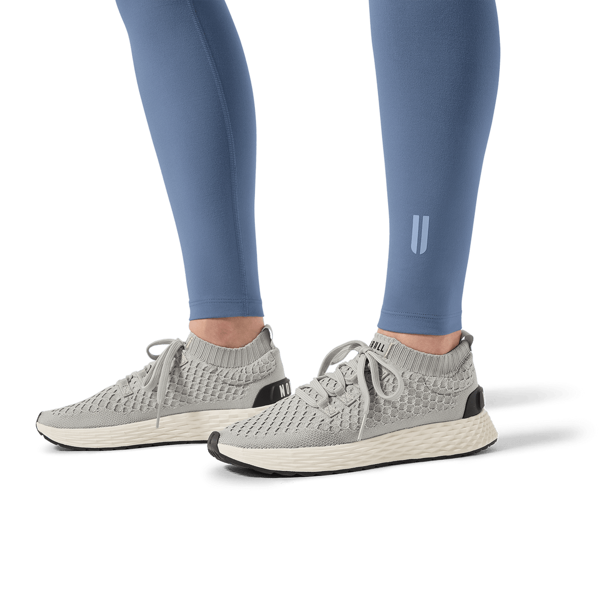 Women's Dusty Blue U High-Rise Matte Tights