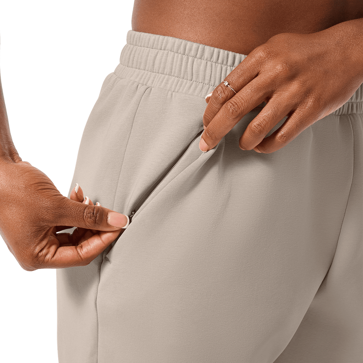Women's Taupe Elements Sweatpant