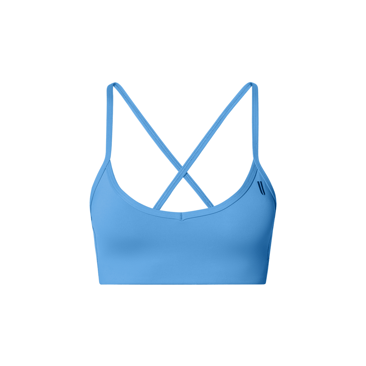 Light Blue Drive Thin Strap Sports Bra