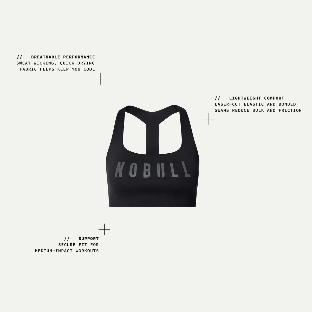 Cayenne NOBULL Drive Racerback Sports Bra