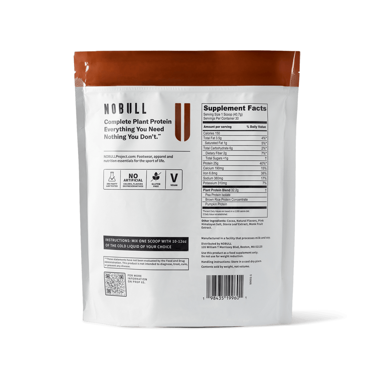 Plant Protein | Chocolate  Nutrition