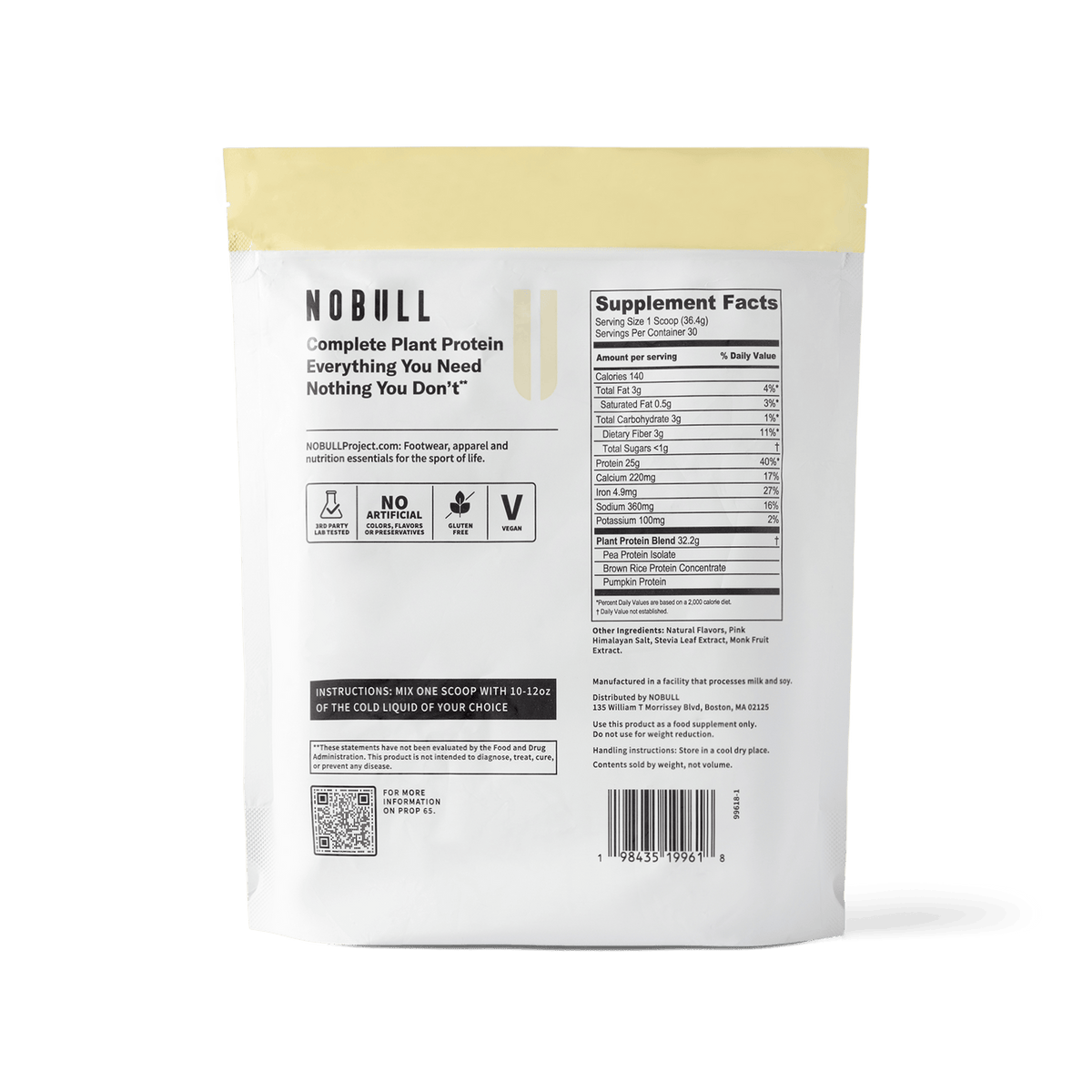 Plant Protein | Vanilla  Nutrition