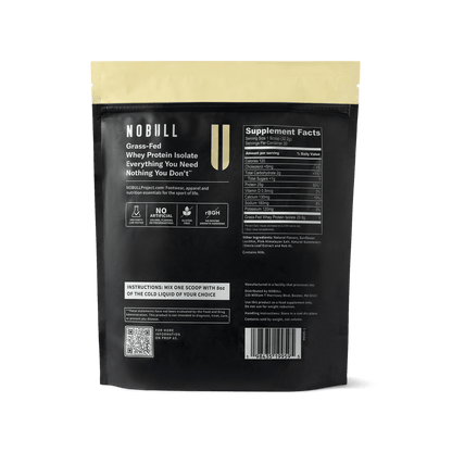 Grass-Fed Whey Protein Isolate | Vanilla  Nutrition