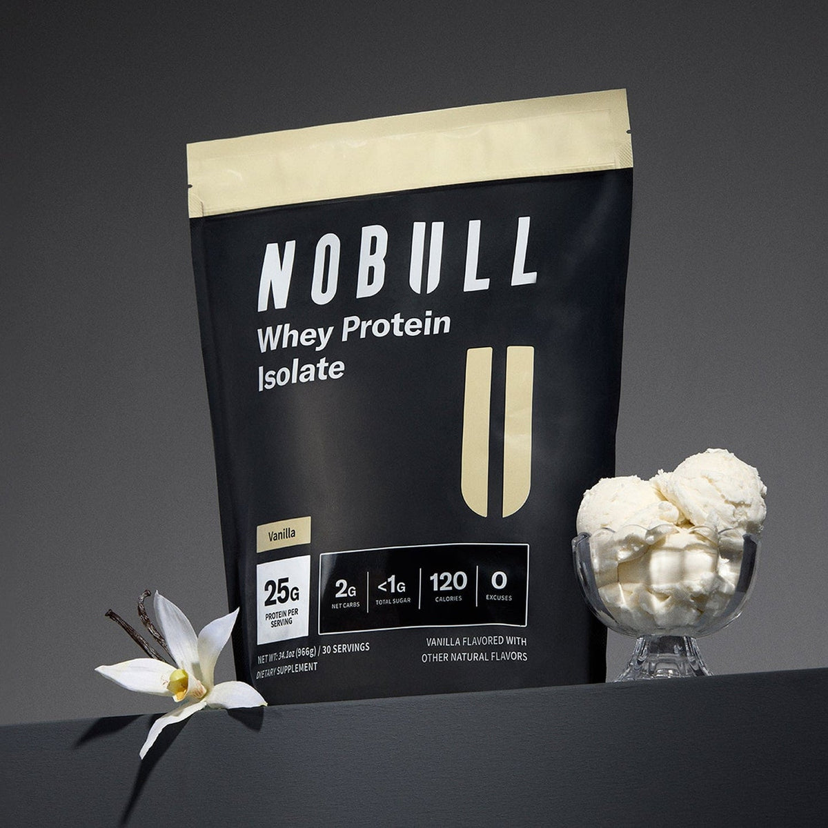 Grass-Fed Whey Protein Isolate | Vanilla  Nutrition