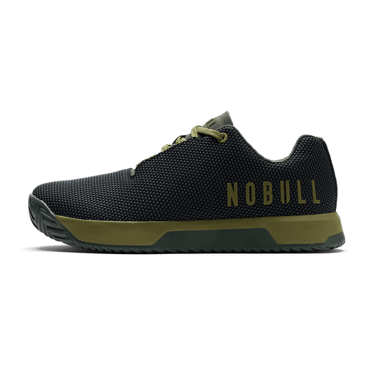 Men's Jet Black Olive Drab Dark Army Outwork Edge Shoes