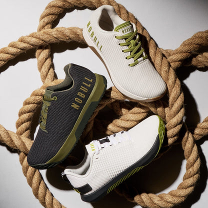 Men's Classic White Urban Green Outwork Flex Shoes