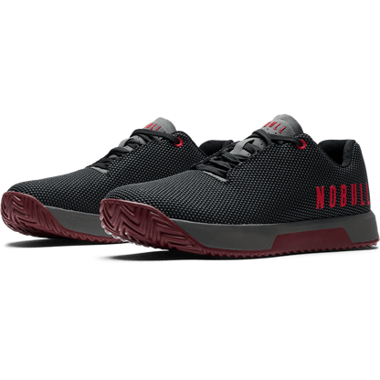 Women's Jet Black Iron Oxide Port Outwork Edge Shoes