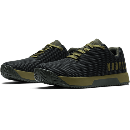 Women's Jet Black Olive Drab Dark Army Outwork Edge Shoes