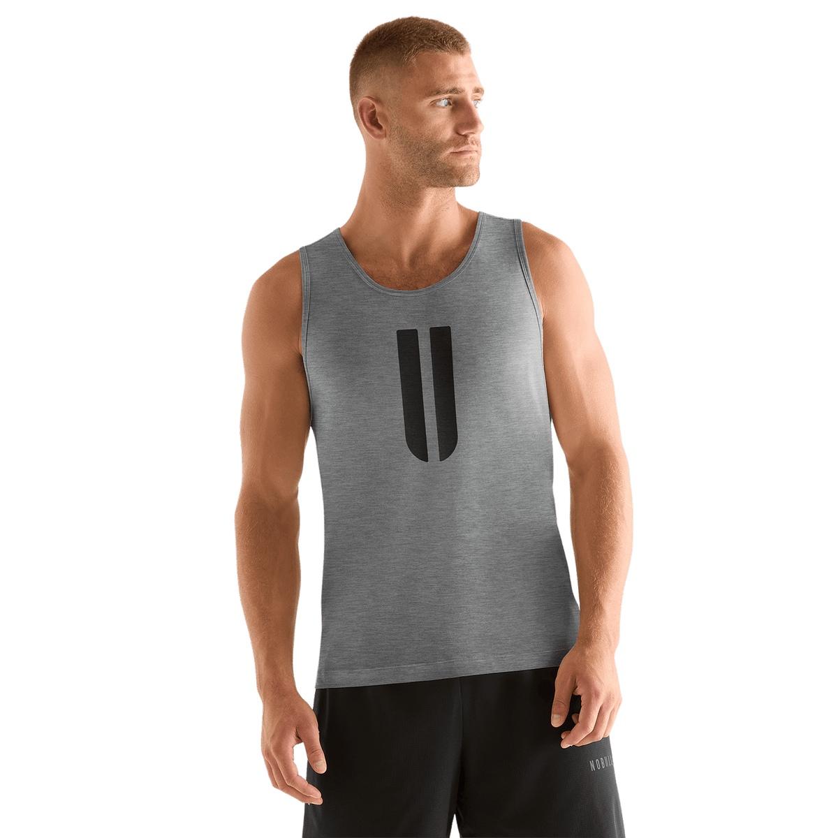 Men's Heather Gray U Tank Top