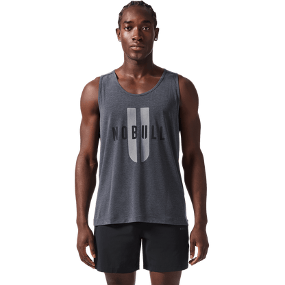 Men's Charcoal Heather NOBULL U Tank Top