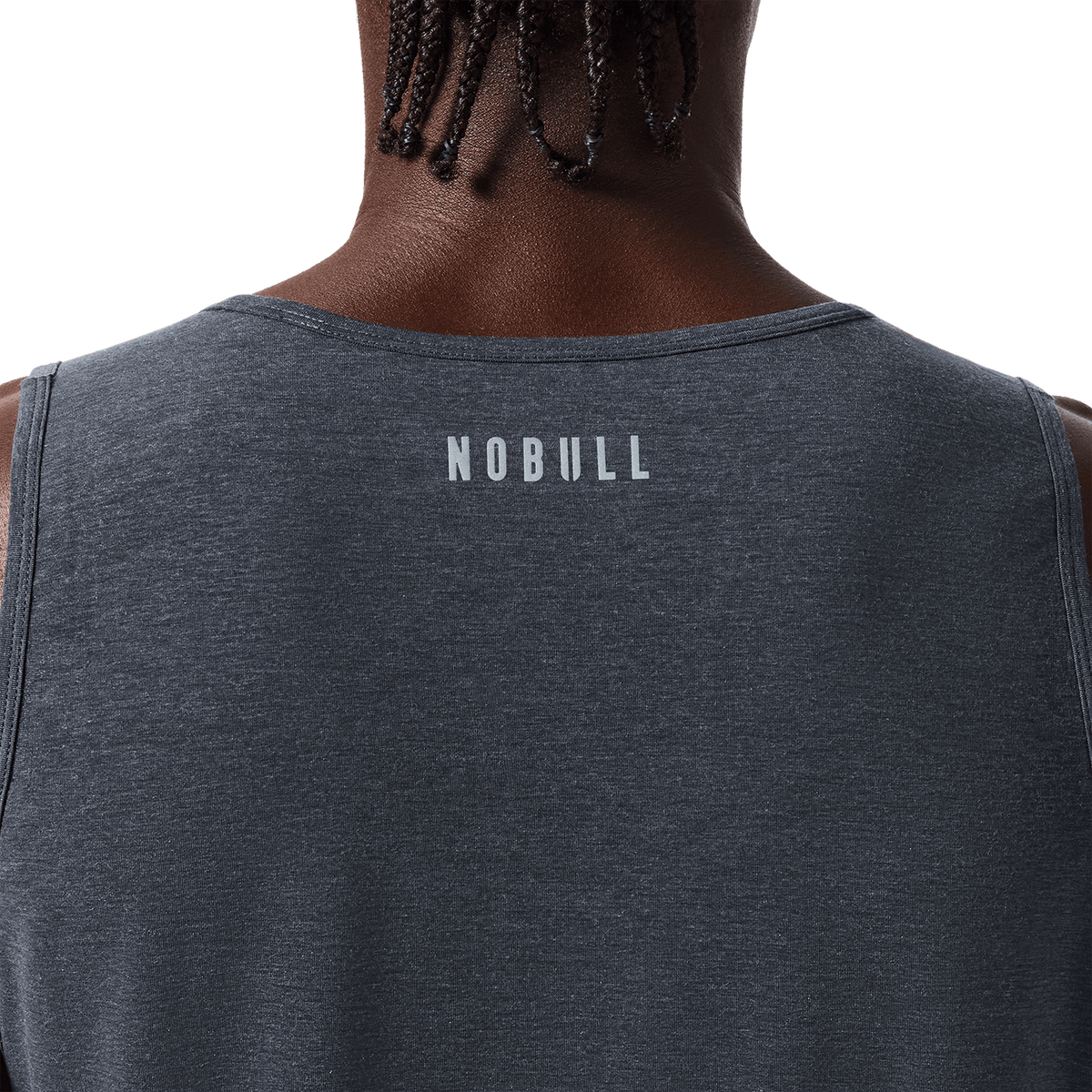 Men's Charcoal Heather NOBULL U Tank Top