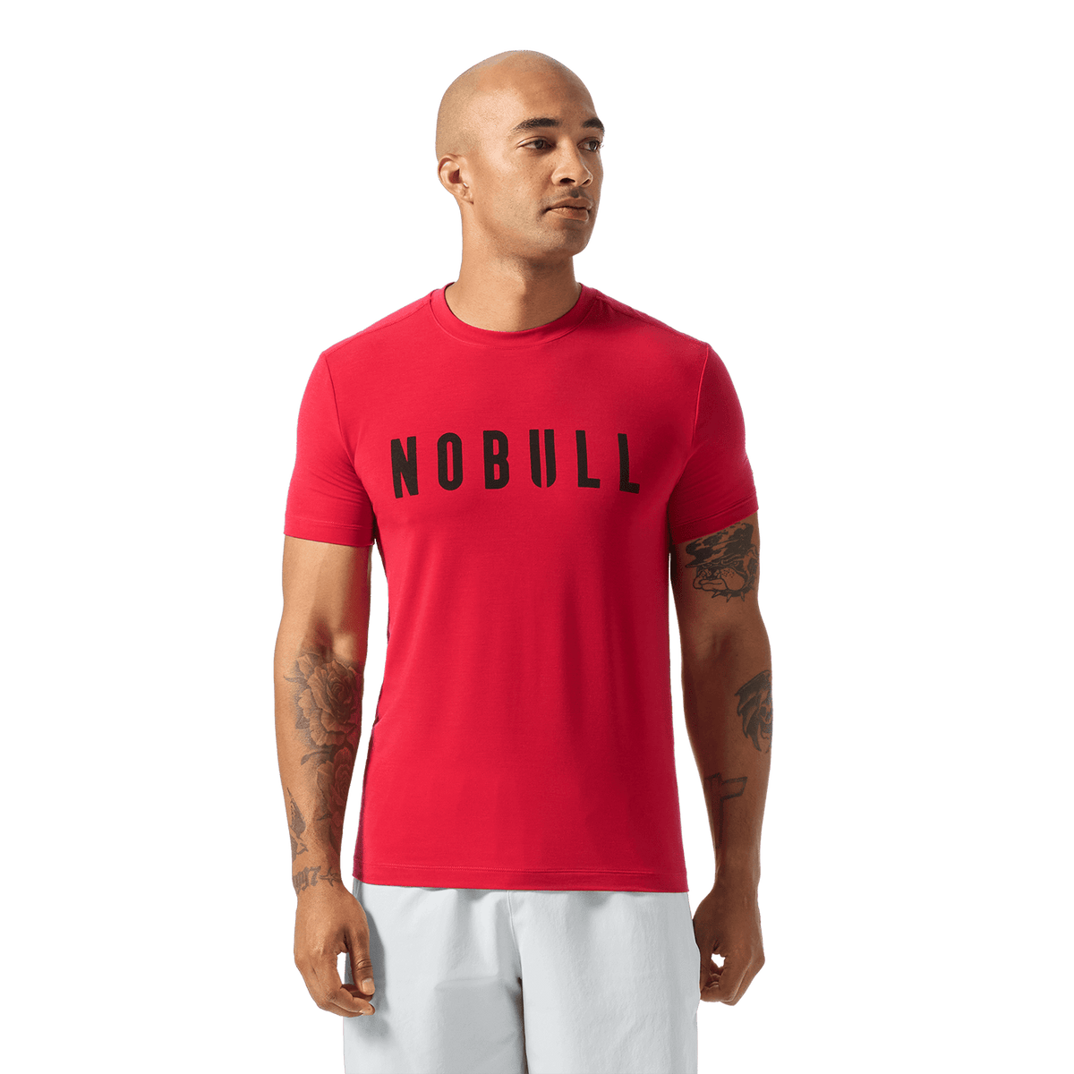 Men's Equestrian Red NOBULL Tee