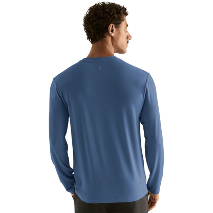 Men's Coastal Blue NOBULL Long Sleeve Tee