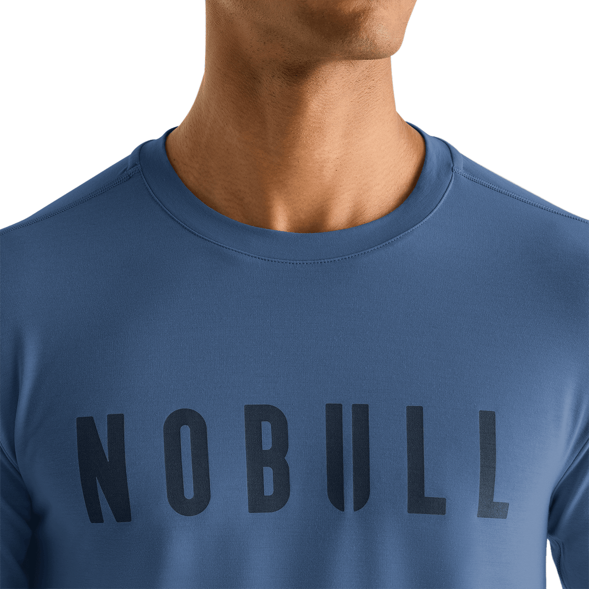 Men's Coastal Blue NOBULL Long Sleeve Tee