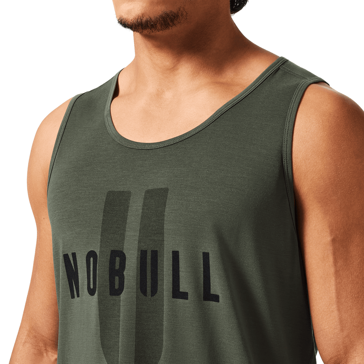 Men's Dark Army NOBULL U Tank Top