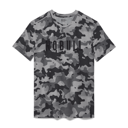 Men's Dark Gray Camo NOBULL Tee