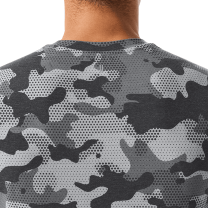 Men's Dark Gray Camo NOBULL Tee
