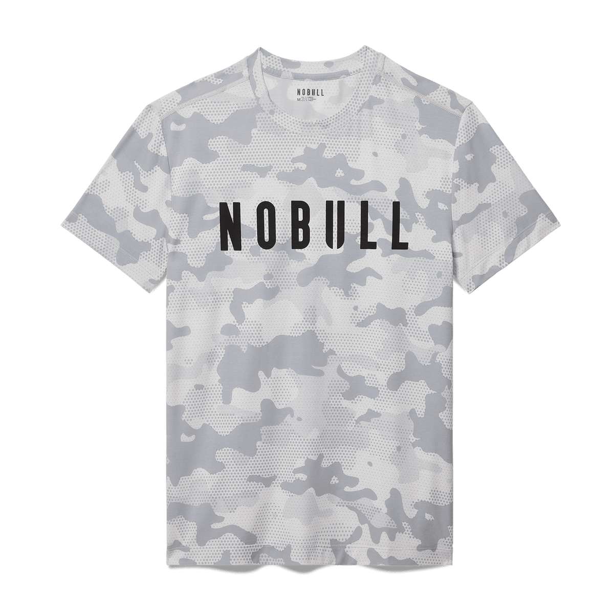 Men's Light Gray Camo NOBULL Tee
