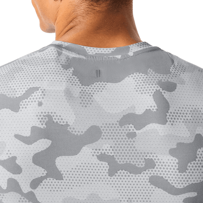 Men's Light Gray Camo NOBULL Tee