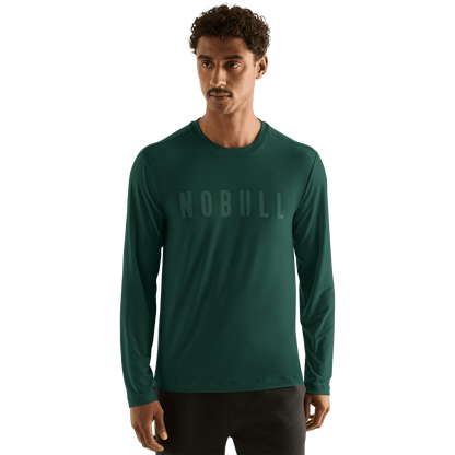 Men's Dark Ivy NOBULL Long Sleeve Tee