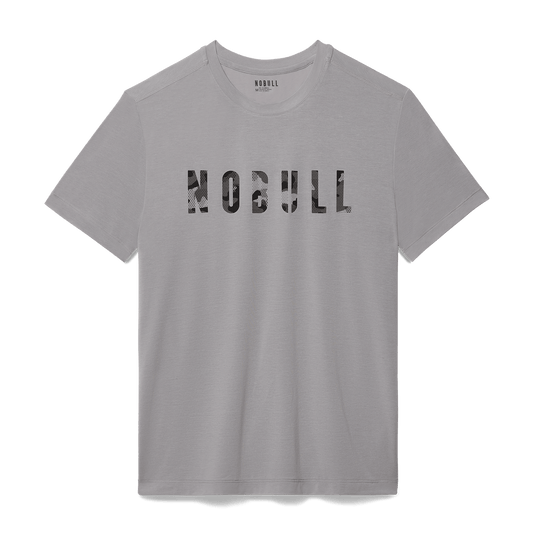 Men's Gray Camo Fill NOBULL Tee