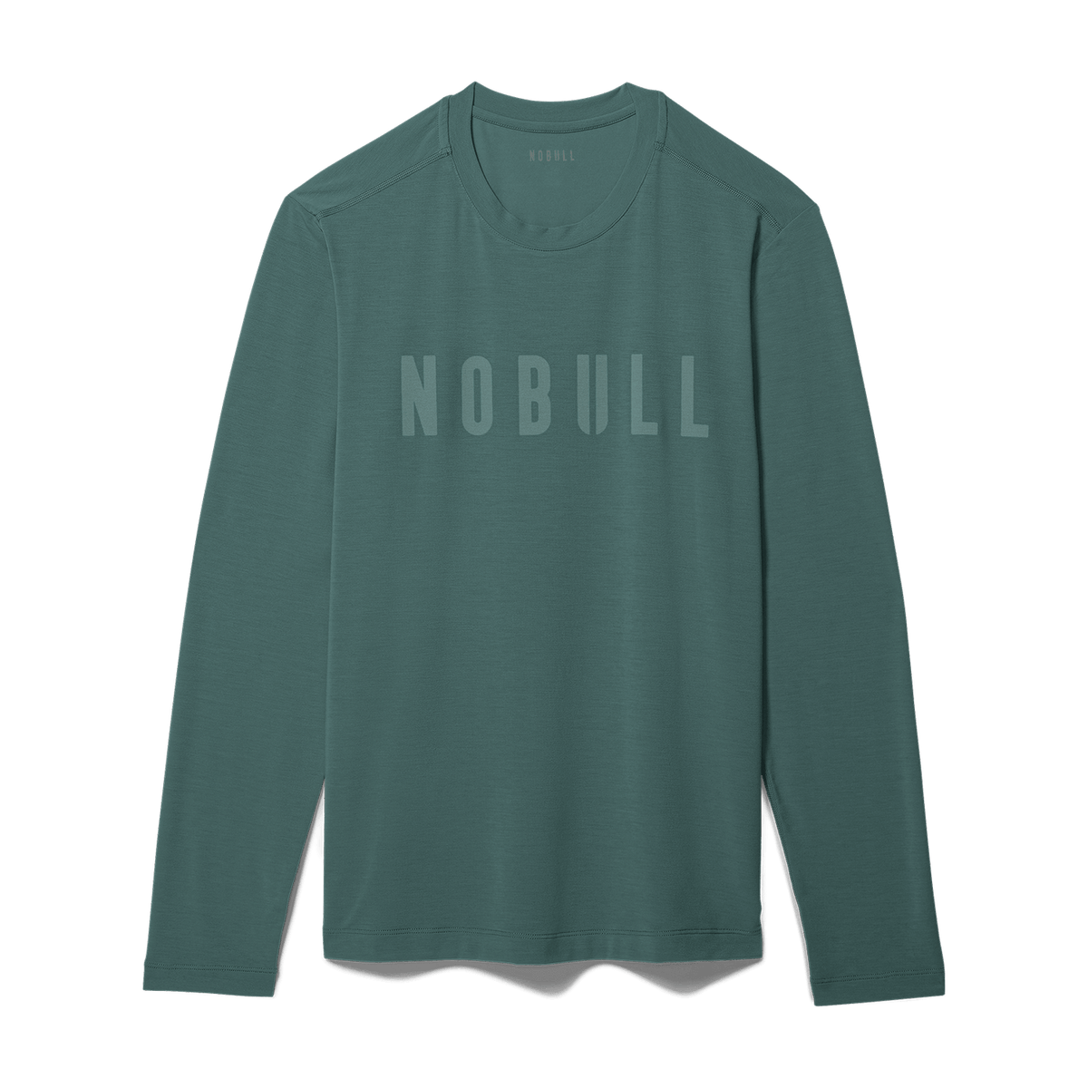Men's Silver Pine NOBULL Long Sleeve Tee