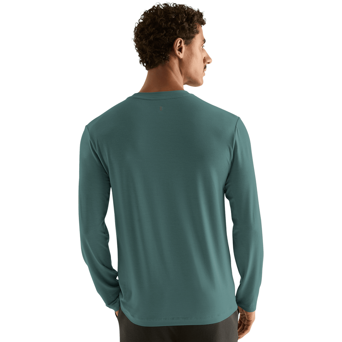Men's Silver Pine NOBULL Long Sleeve Tee