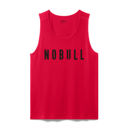 Men's Equestrian Red NOBULL Tank Top