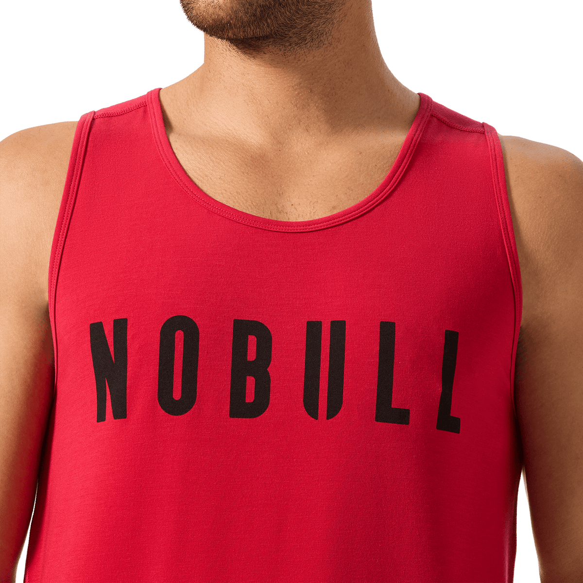 Men's Equestrian Red NOBULL Tank Top