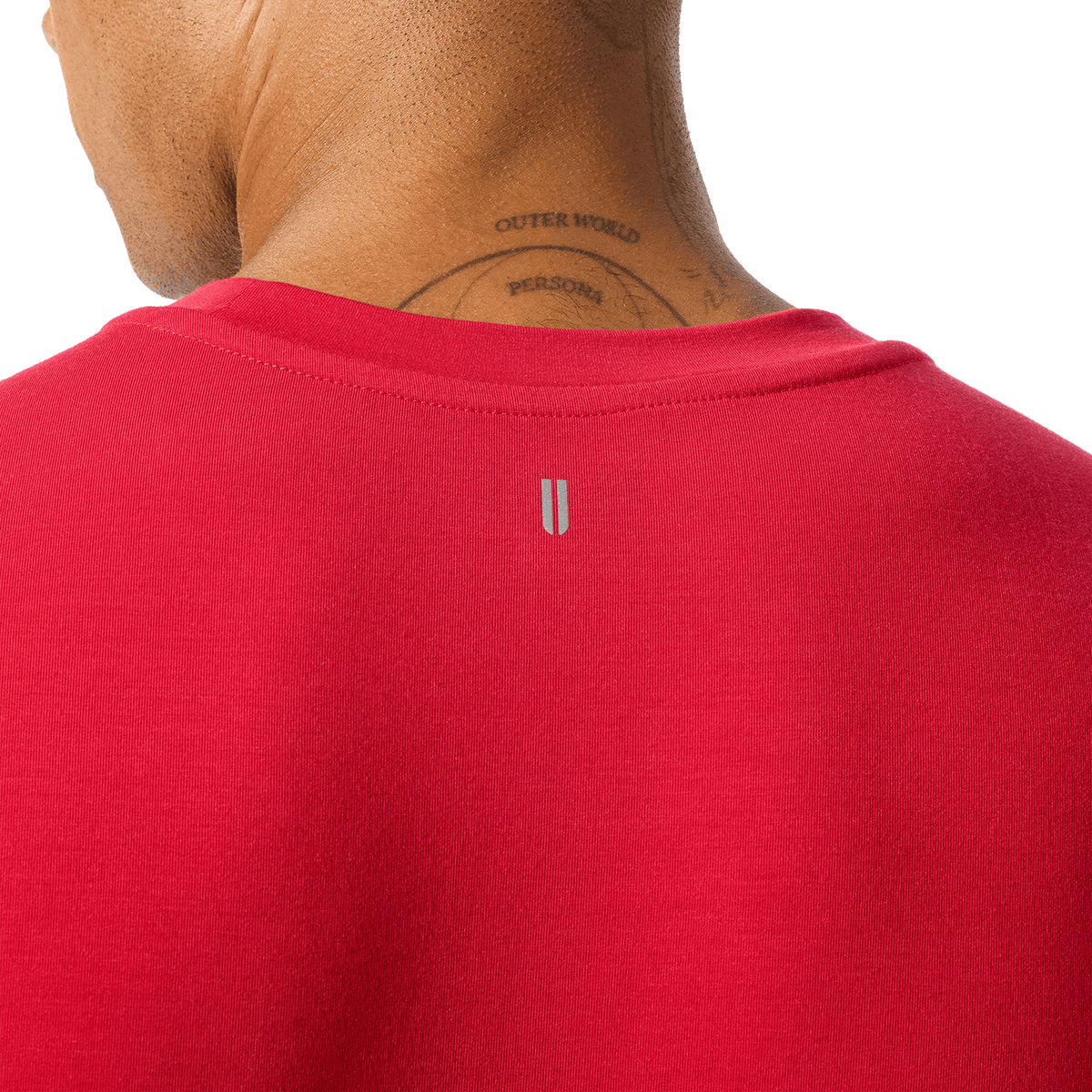 Men's Equestrian Red NOBULL Long Sleeve Tee
