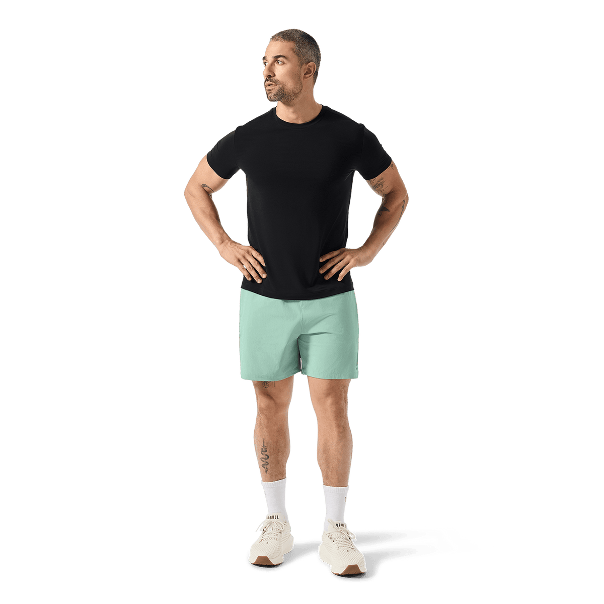 Men's Iceberg Green NOBULL Training Short 6" (Unlined)