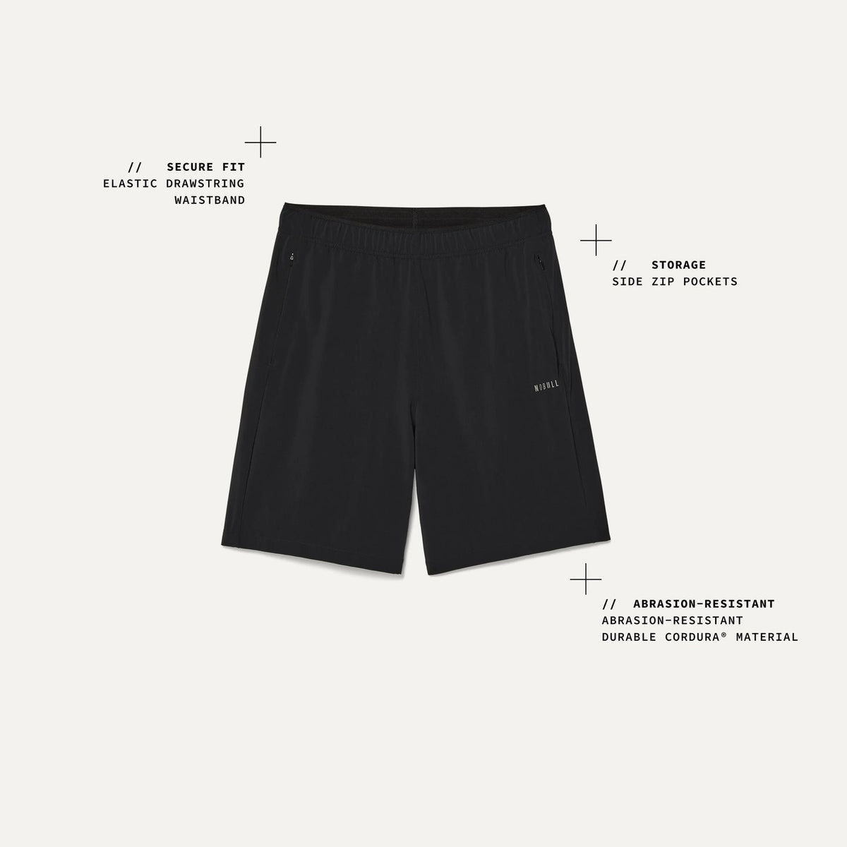 Men's Lunar Rock NOBULL Training Short 8" (Unlined)