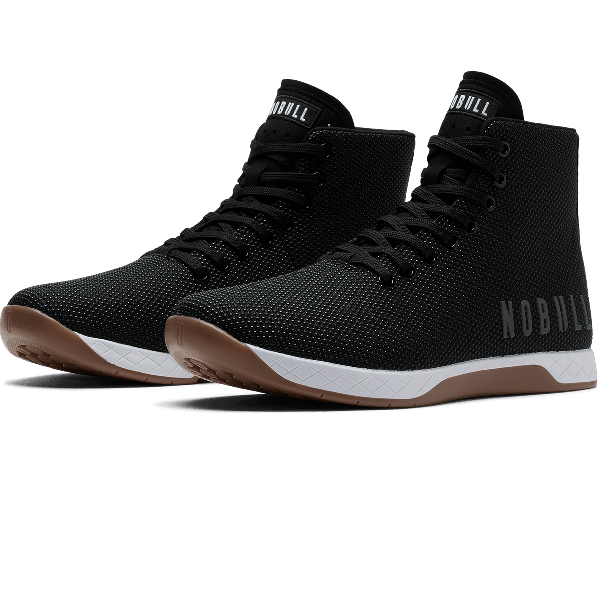 Women's Black White Gum Outwork High-Top Shoes
