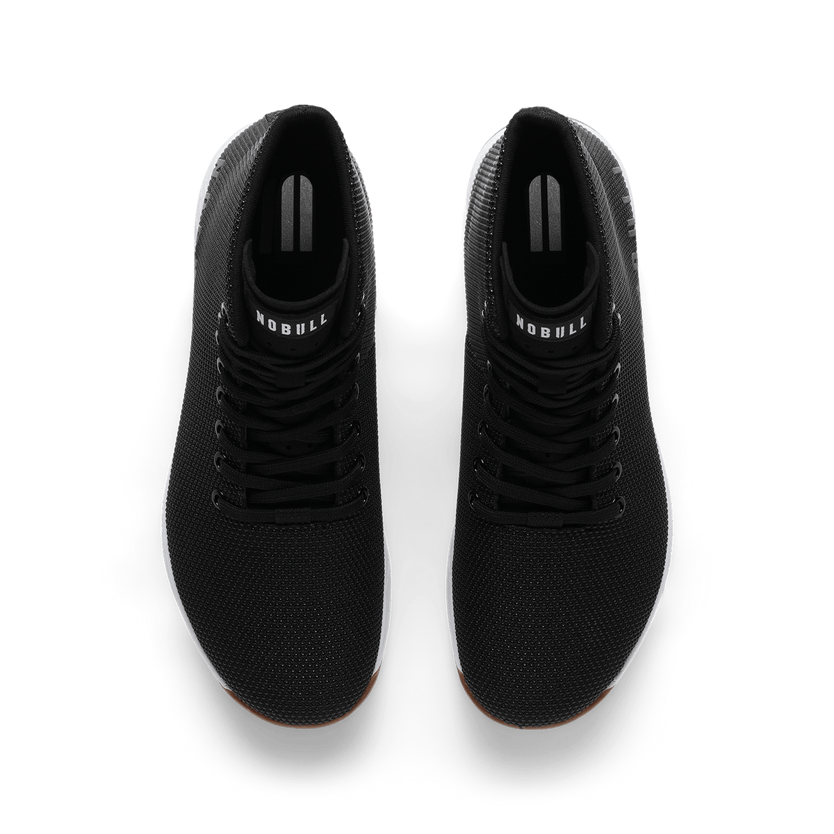 Women's Black White Gum Outwork High-Top Shoes