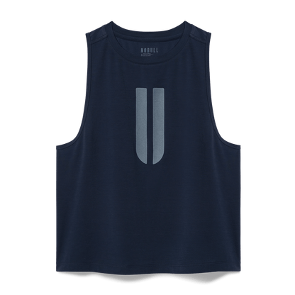 Women's Night Navy U Muscle Tank Top