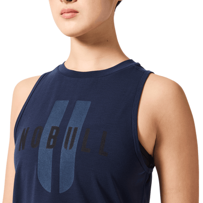 Women's Night Navy NOBULL U Muscle Tank Top