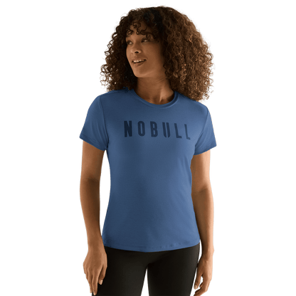 Women's Coastal Blue NOBULL Tee