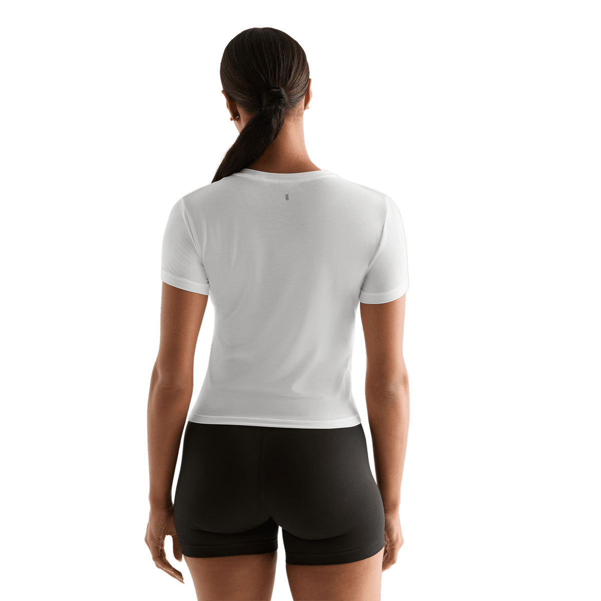 Women's White NOBULL Fitted Tee