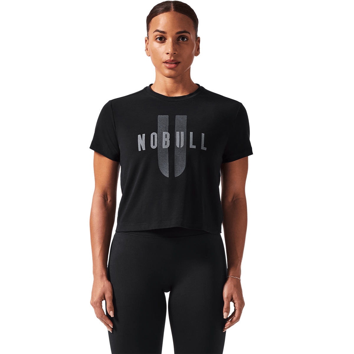 Women's Black NOBULL U Boxy Tee