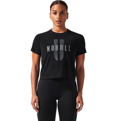 Women's Black NOBULL U Boxy Tee