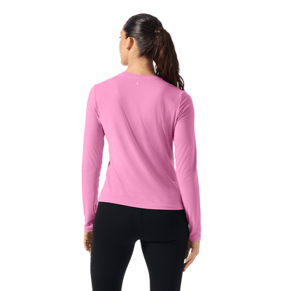 Women's Soft Pink NOBULL Long Sleeve Tee
