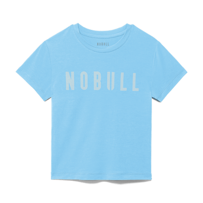 Women's Alaskan Blue NOBULL Fitted Tee