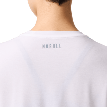 Women's White U Boxy Tee