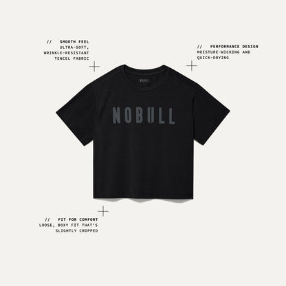 Women's Soft Pink NOBULL Boxy Tee